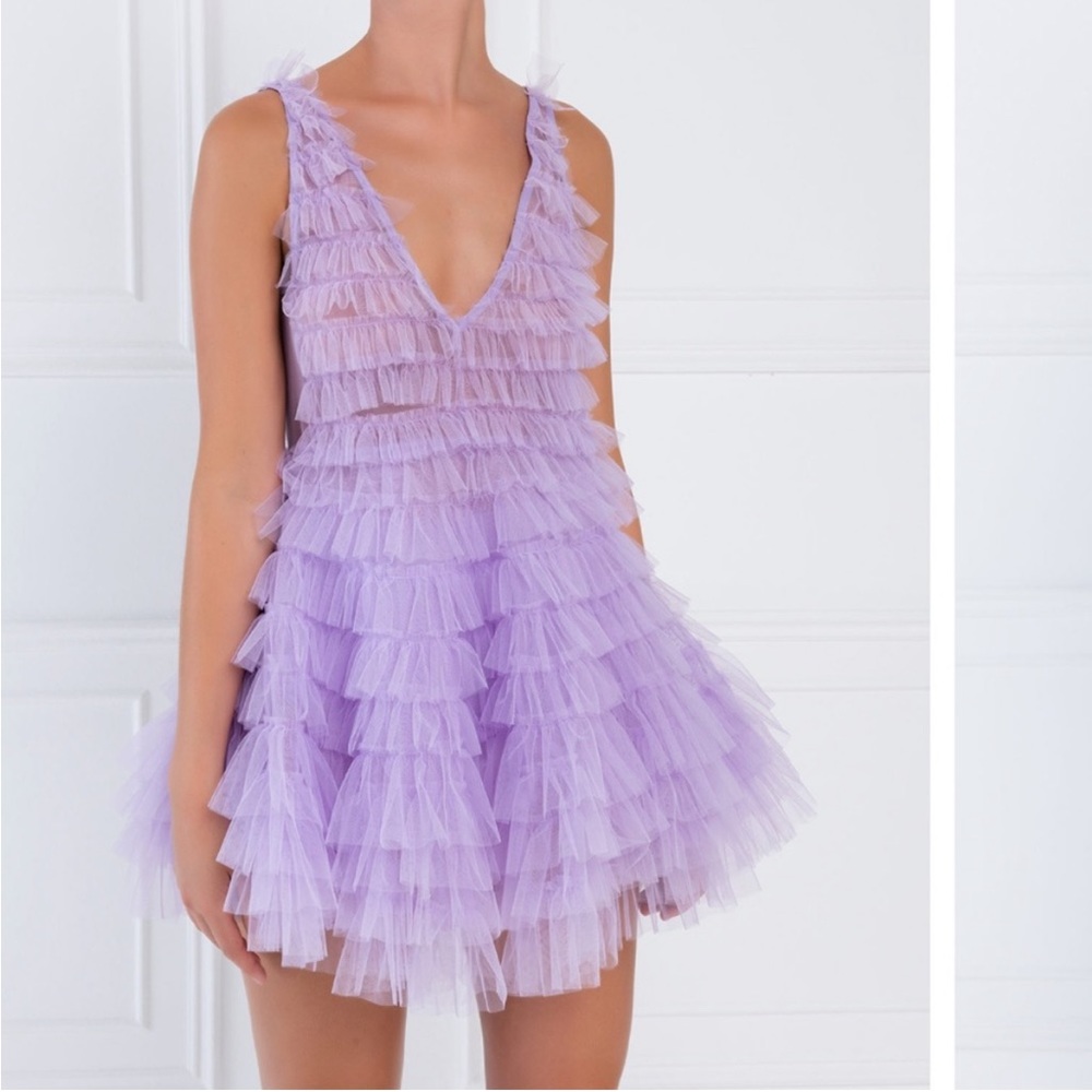 Kikiriki LAVENDER TULLE DRESS - perfect for eras tour!